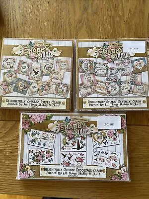 Scrapbooking Shabby Chic Toppers Sentiments And Decoupage Pads • £18