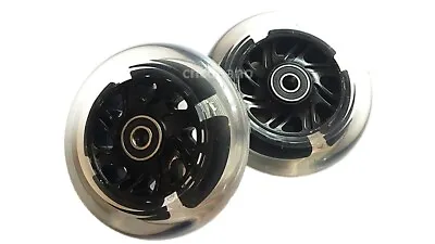 2x Mini Micro Scooter Front Led Flash Wheels Flashing Lights 608 2rs Bearings • £32.50