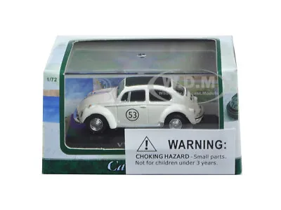 Volkswagen Beetle #53 In Display Case 1/72 Diecast Model Car By Cararama 71470 • $7.99