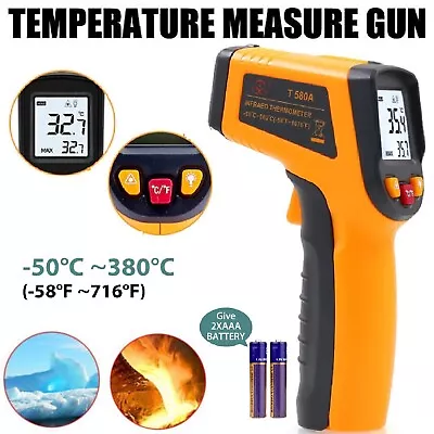 Non-contact Digital Laser Infrared Thermometer LCD IR Temp Meter Temperature Gun • $29.99