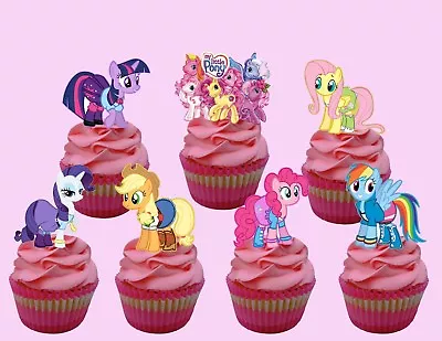 MY LITTLE PONY  Cupcake Topper (14pcs) • $6.50