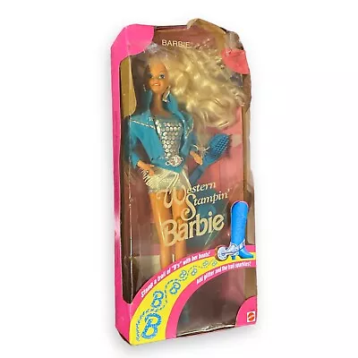 Mattel 1993 Western Stampin Barbie Doll (10293) • $29.99