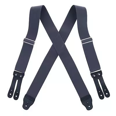 New Welch Men's Elastic Button End Work Suspenders • $26.20