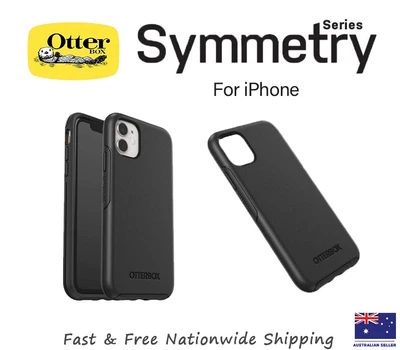 $54.95 • Buy Otterbox IPhone 11 12 13 Pro Max XR 8 PLUS Symmetry Series Case Black