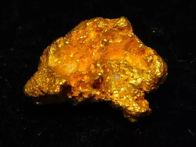 BRILLIANT Australian Gold Nugget ( 1.72 Grams ) .VERY CLEAN. • $20.50