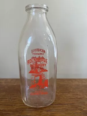 $15 • Buy Vintage Milk Bottle Rockbridge Creamery Lexington, VA One Quart
