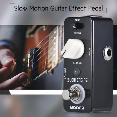 MOOER SLOW ENGINE Slow Motion Guitar Effect Pedal True Bypass Full Metal Q9V1 • $43.99