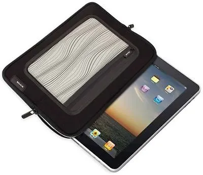 $6.99 • Buy Belkin Vue Neoprene Sleeve Pouch Case For IPad 1/2/3/4/Air 10  Tablet Black