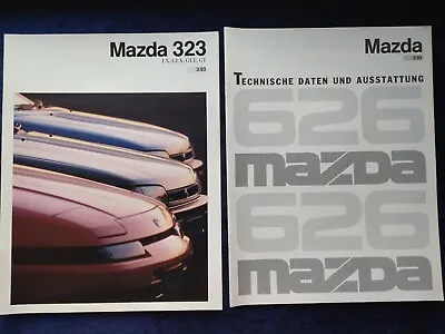 Mazda 323 LX GLX GLE GT Brochure 03.1993 • $8.63