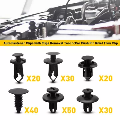 190pcs Assorted Car Trim Clips Door Panel Push Pin Retainer Bumper Fasteners Kit • $25.94