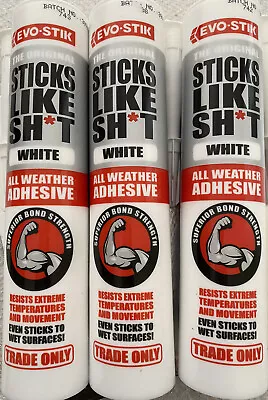 £15 • Buy Evo-stik Sticks Like Sht White X3