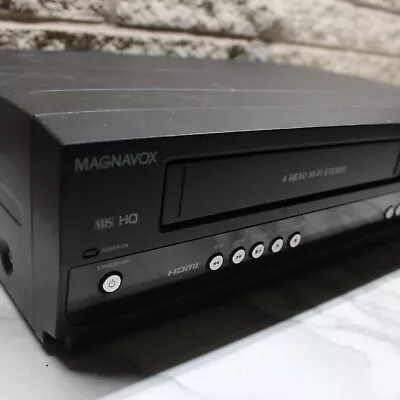 Magnavox ZV457MG9 VCR/DVD HDMI Recorder Combo 4 Head Hi-Fi Stereo TESTED WORKS • $99.52