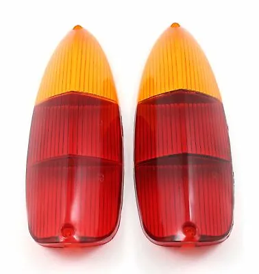 Vw Type 3 1961-1969 Amber Top Flat Tail Light Lens Notchback Squareback Fastback • $90