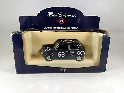 Ben Sherman Die Cast MINI COOPER Replica Blue Oxford Racing 2.5  Limited Edition • $14.99