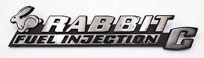 Volkswagen VW Rabbit Fuel Injection C Hatch Badge Emblem OEM 171853687AH • $24.99