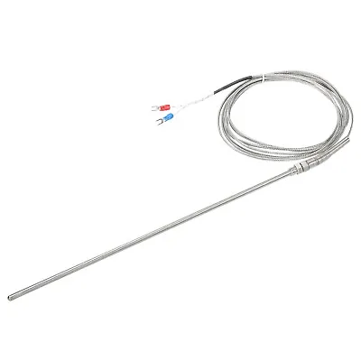 K Type Thermocouple Probe Waterproof Sensor 32 To 1112°F(0 To 600°C)5x300mm 10ft • $11.82