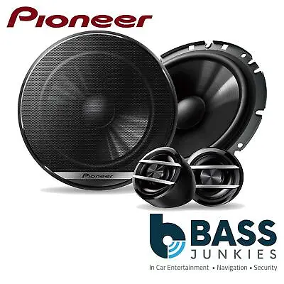 £49.95 • Buy Pioneer TS-G170C 600 Watts 6.5  Inch 17 Cm 2 Way Component Kit Door Car Speakers
