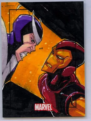 2010 Marvel Heroes And Villains Sketch Card • $30