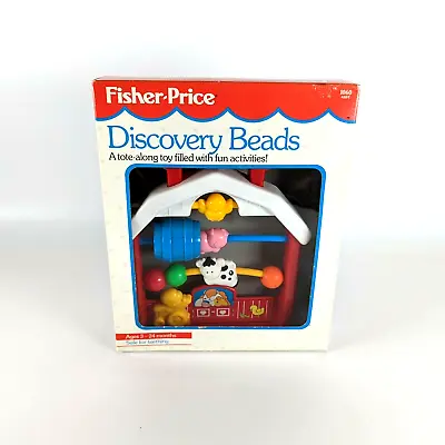 Fisher Price Farmhouse Discovery Beads 1060 1991 • $19.95