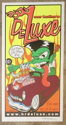 2003 Car Kulture DeLuxe  Cars Art & Music - Silkscreen Poster S/N By Mike Martin • $49.90