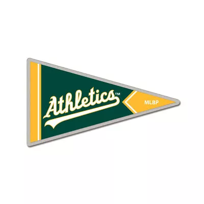 Oakland Athletics Pennant Cloisonne Pin • $9.49