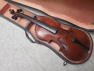 Nicely Flamed Very Old Violin Needs Repair • $249