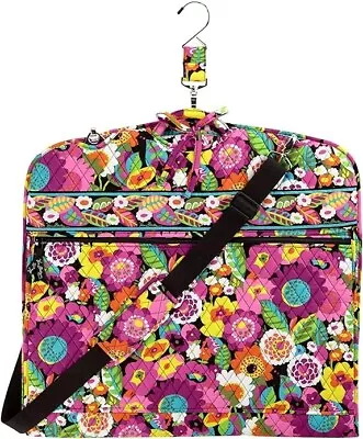 Vera Bradley Va Va Bloom Hanging Garment Clothing Travel Bag W/ Shoulder Strap + • $45