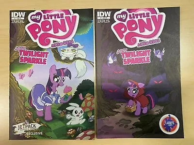 My Little Pony Micro Series #1 Twilight Sparkle Jetpack & Larry's Variants IDW • $24.99