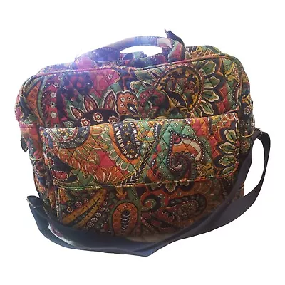 Vera Bradley Carried Away Tote Venetian Paisley Travel Beach Diaper Bag  • $13.99