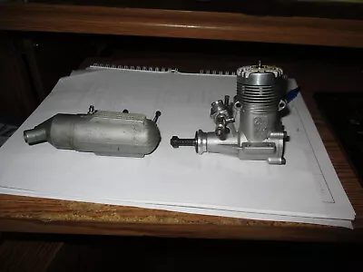 OS Max .35 FP R/C Model Airplane Engine  With Original Muffler/carb • $15