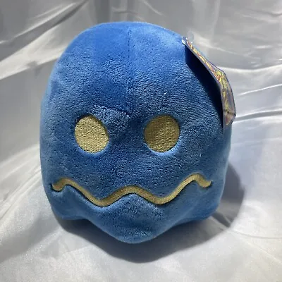Ms. Pac-Man Vulnerable Blue Ghost 7  Plush Toy Factory 2017 NWT • $14.99
