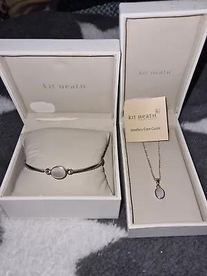 Kit Heath Sterling Silver Necklace And Matching Bracelet • £40