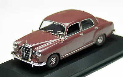 Mercedes-Benz 180 Ponton W120 Bj. 1953-1957 Red Minichamps-Modell IN M.1: 43 • $34.01
