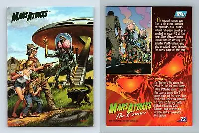Mars Attacks #72 Topps 1994 The Comics Trading Card • £0.99