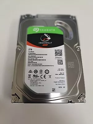 Seagate IronWolf NAS ST2000VN004 Hard Drive 2TB 3.5  SATA HDD • £39