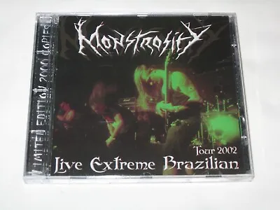 Monstrosity - Live Extreme Brazilian Tour 2002 CD Death Metal Rare Live • $19.99