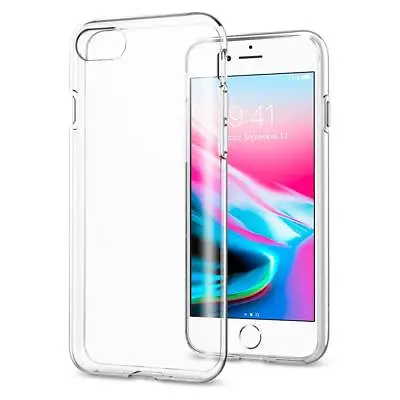 $17.99 • Buy For IPhone SE 3 2022 2020 8 7 6s Plus Case SPIGEN Liquid Air Slim Soft TPU Cover