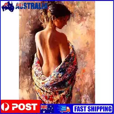 $11.49 • Buy Art Mosaic Kit Diamond Painting DIY 5D Round Full Drill Handmade Charming Woman