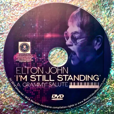Elton John I'm Still Standing A Salute 2018 DVD USA SELLER Ed Sheeran Lady Gaga • $13.99