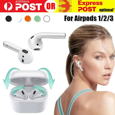 $4.99 • Buy For Apple Airpods Pro 2 3 Case Earpod Cover Earbuds Ear Tips Hook Silicone Thin