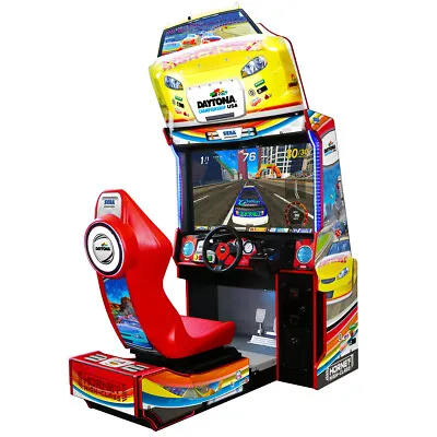 SEGA Daytona Championship USA Racing Arcade Game With 4-Way Shifter • $12799