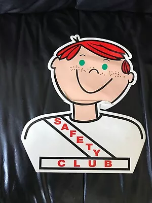 Brand New Vintage Mister Softee Ice Cream Safety Club Boy 13  Highx 11  W Decal • $45.99