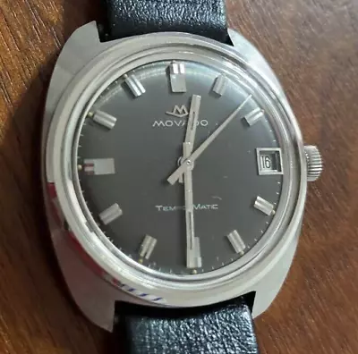 Movado Tempo Matic Sub Sea Automatic Winding Men's Wristwatch Vintage • $760