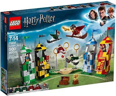 LEGO 75956 Harry Potter Quidditch Match - Retired Set - Brand New In Box! • $137.59