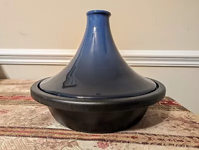 Le Creuset 2.5qt Enameled Cast Iron Moroccan Tagine Cooking Pot *blue* -new- • $140