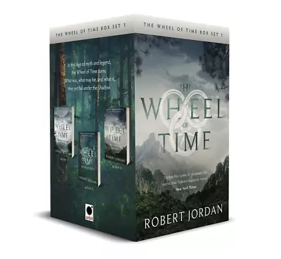 The Wheel Of Time Box Set 1:  Books 1-3 By Robert Jordan 30 Nov 2021 Paperback • $53