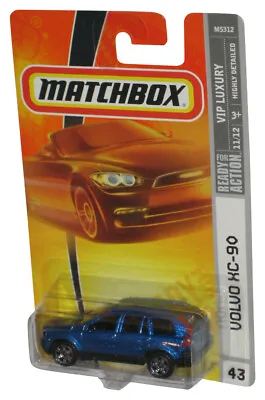 Matchbox MBX Metal VIP Luxury (2007) Blue Volvo XC-90 Toy Car #43 • $24.98
