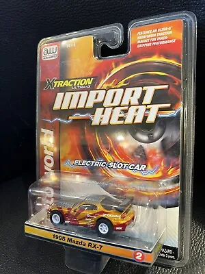 1995 Mazda RX-7 In Gold And Red Xtraction Import Heat HO Slot SC378/48 R2 AW • $23