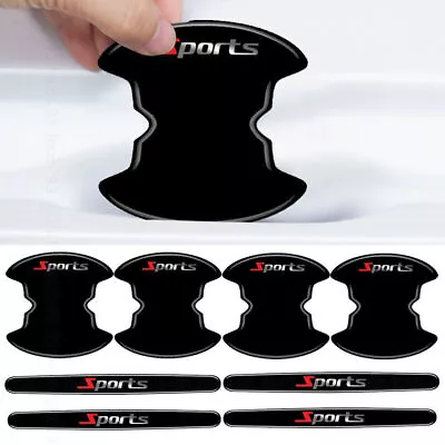 Sports Logo Car Sticker Door Handle Bowl Sticker Scratch Anti-scratch Protector  • $7.69