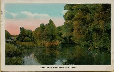 1930 Landscape Shoreline View Scene Near Millerton NY Postcard B46 • $12.38